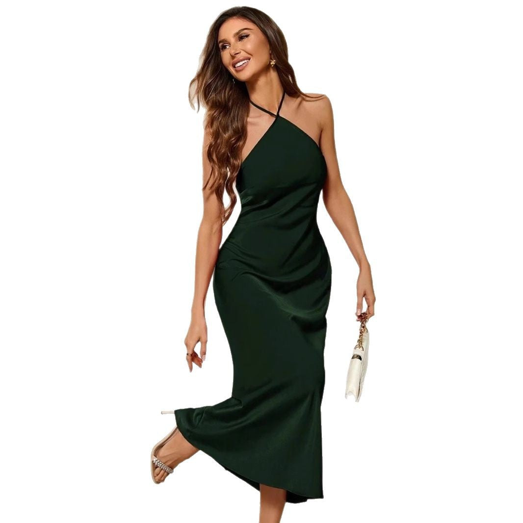 Sienna | Elegant Satin Slip Evening Gown