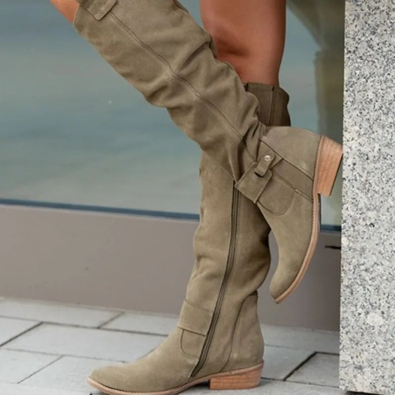 Lena | Opulent Leather Women's Boots