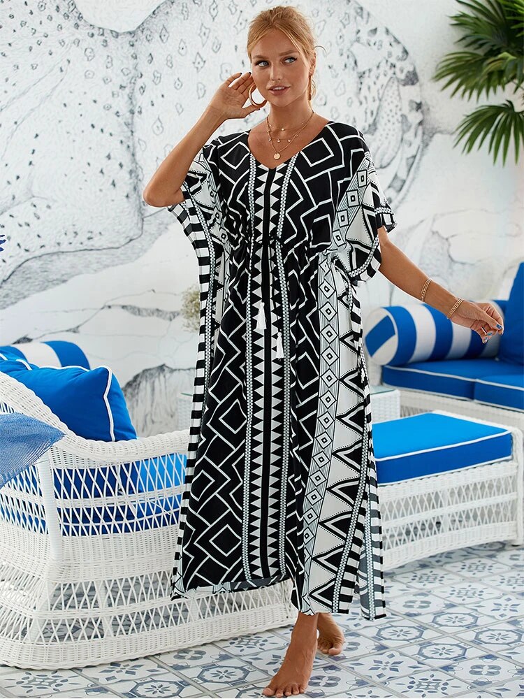 Gwendolyn | Elegant Wrap Swim Dresses