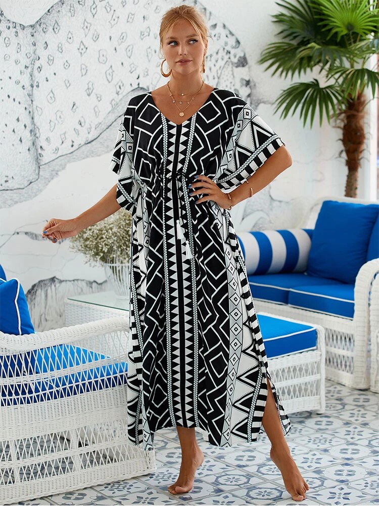 Gwendolyn | Elegant Wrap Swim Dresses