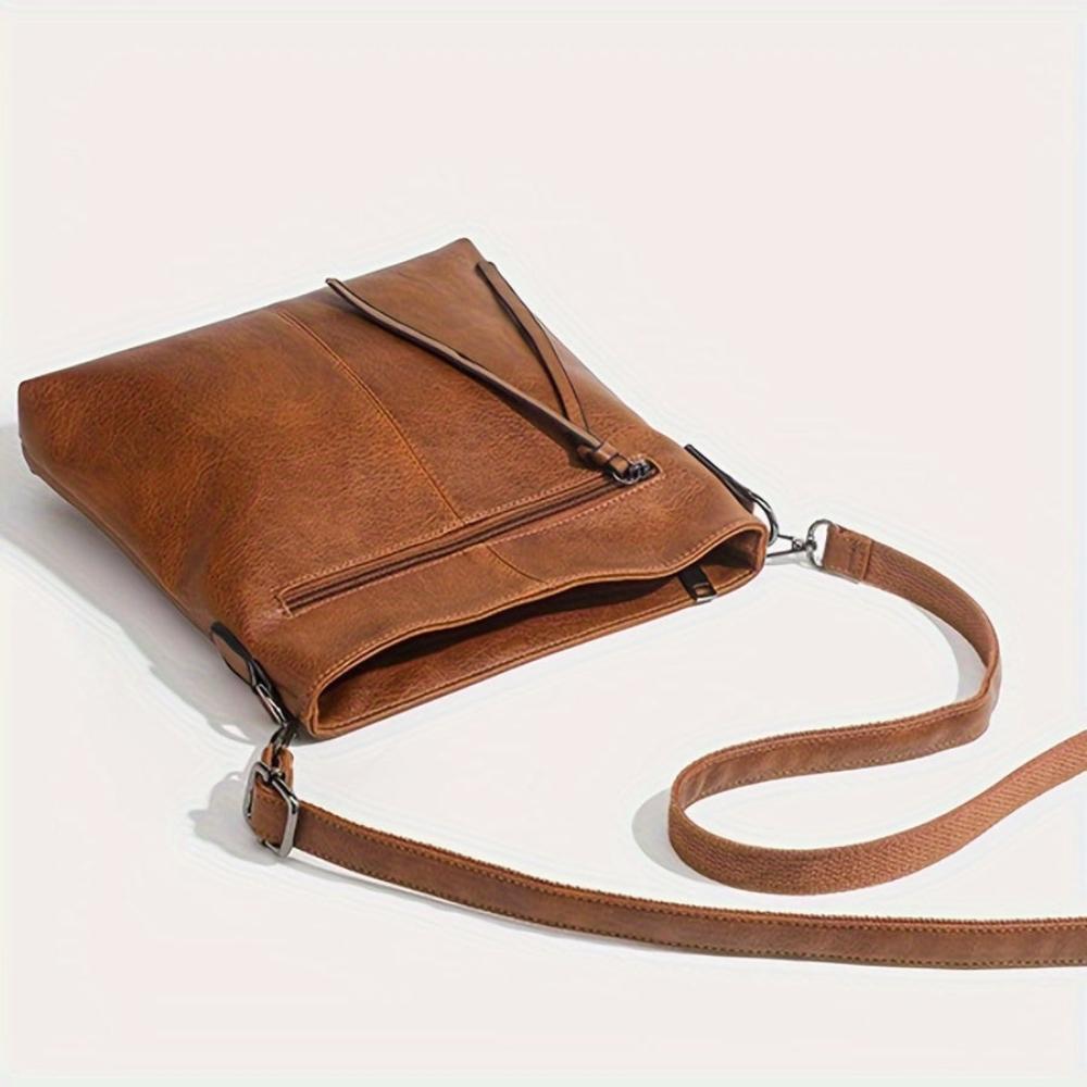 Lina | Vintage Checkerboard Crossbody Bag