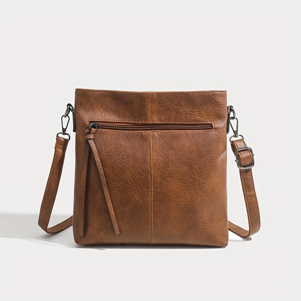 Lina | Vintage Checkerboard Crossbody Bag