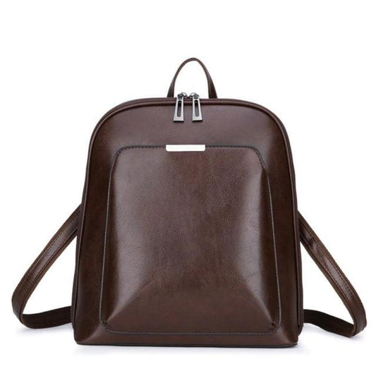 Naomi | Timeless Double-Zip Backpack with Elegant Simplicity