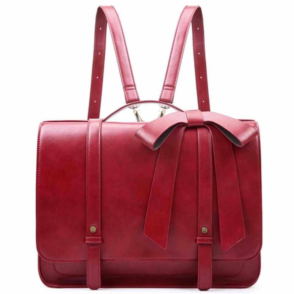 Sienna | Retro Twist Bag in Blue-Pink