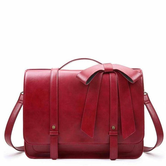 Sienna | Retro Twist Bag in Blue-Pink