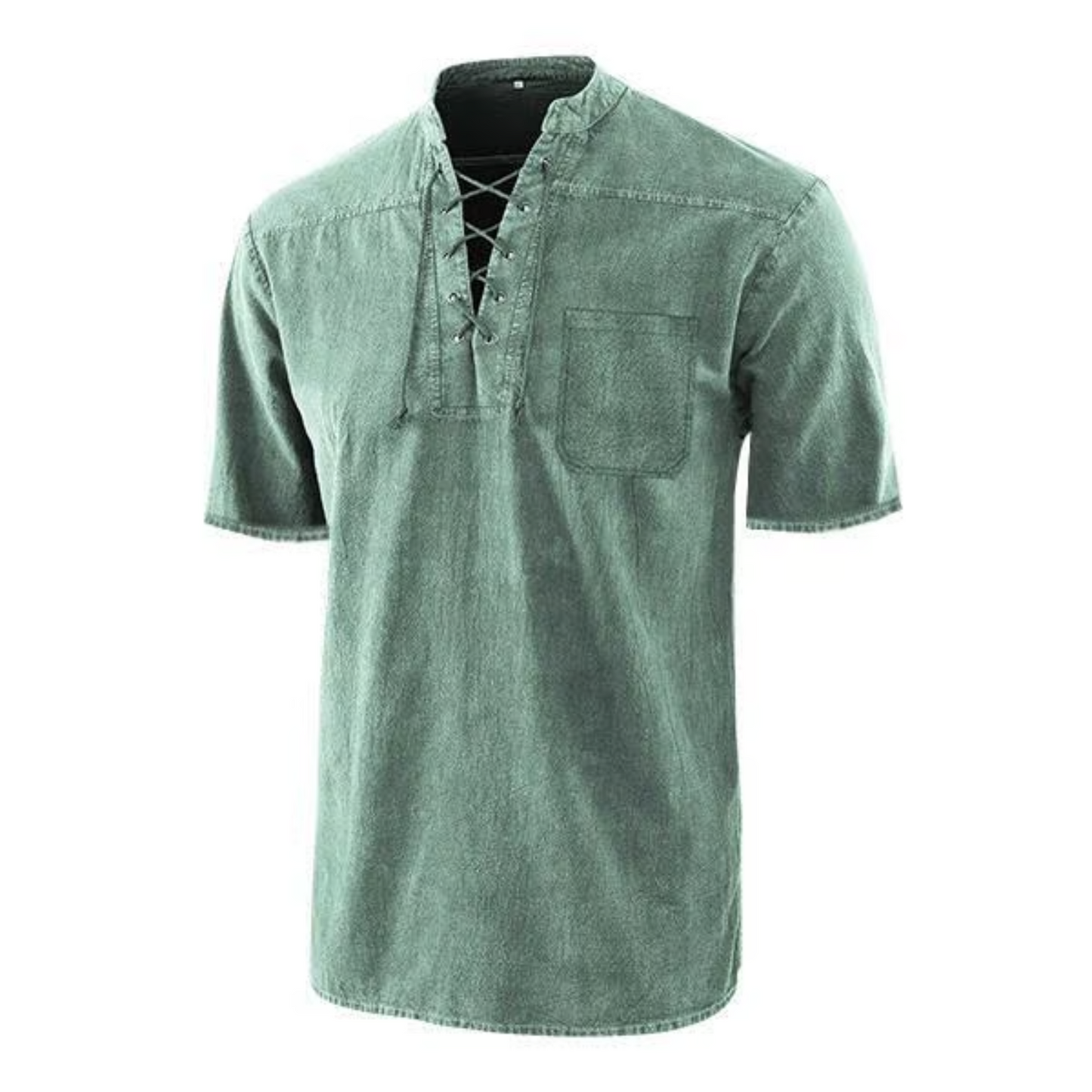 Damien™ – Gothic Retro V-Neck T-Shirt