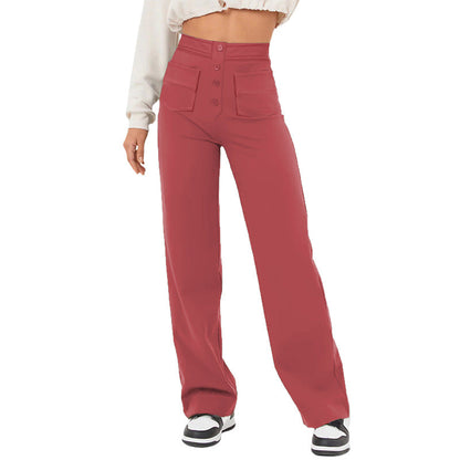 Sienna | Chic High-Waisted Stretch Trousers