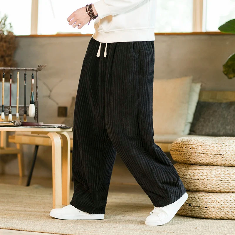 Nina | Cozy Corduroy Travel Trousers