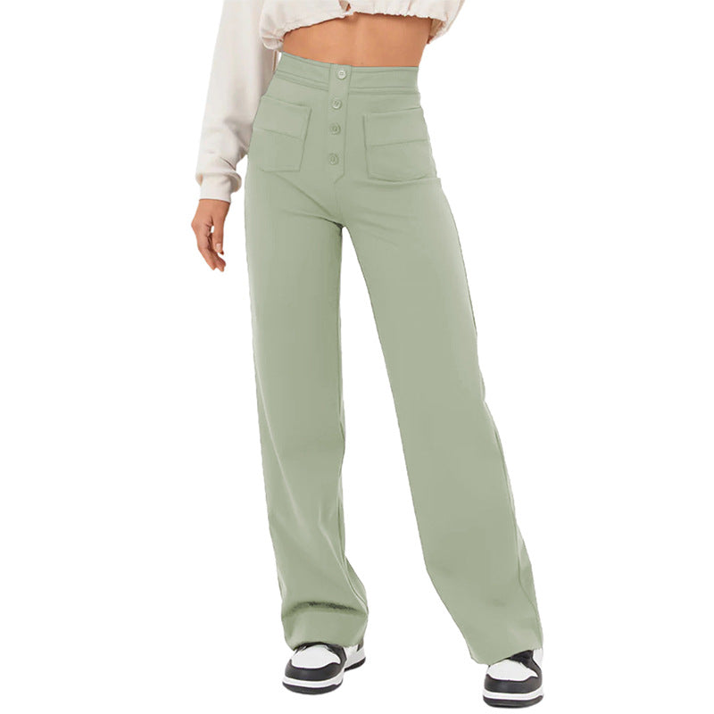Sienna | Chic High-Waisted Stretch Trousers