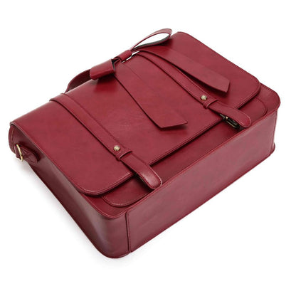 Sienna | Retro Twist Bag in Blue-Pink