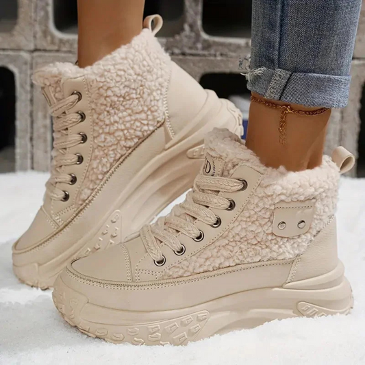 Lila | Snug Platform Ankle Boots