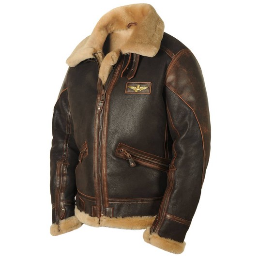 Manny™ | Stylish Pilot Jacket for Men