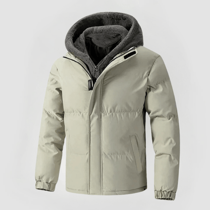 MAXIMILIAN - HOODED POLAR JACKET