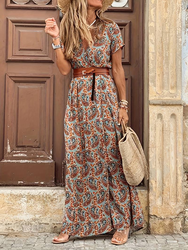 Bianca | Enchanted Floral Maxi Dress for Women