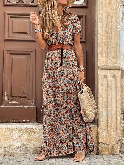 Bianca | Enchanted Floral Maxi Dress for Women