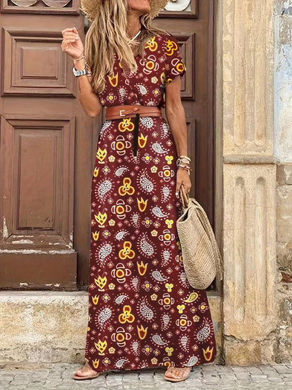 Bianca | Enchanted Floral Maxi Dress for Women