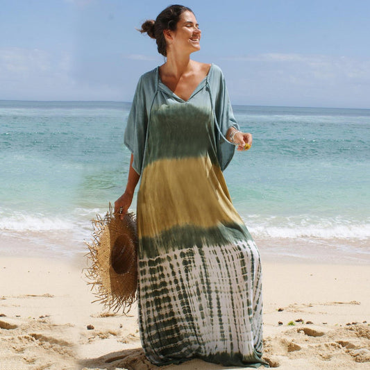 Miriam | Tropical Vibes Printed Beach Cover-Up Robe