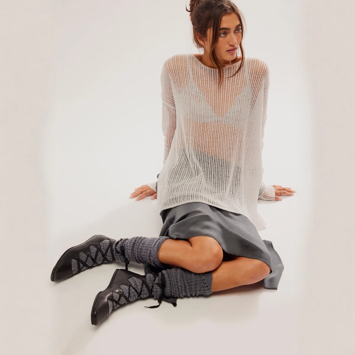 Elena | Vibrant Knit Beach Cover-Up for Your Vacation