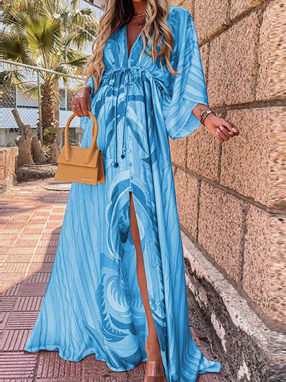 Lila | Chic Printed Beach Cover-Up Dress
