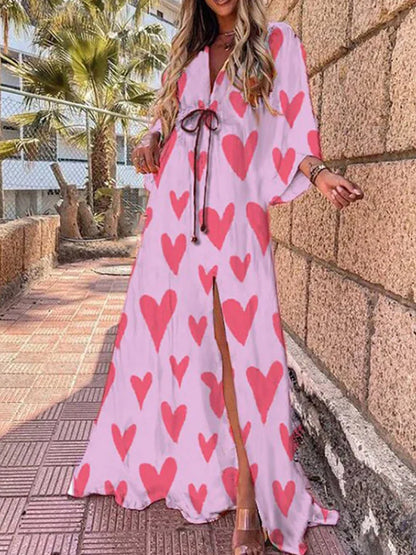 Lila | Chic Printed Beach Cover-Up Dress