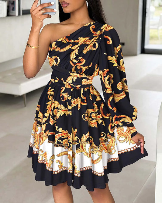 Tessa | Enchanting One-Shoulder Boho Dress