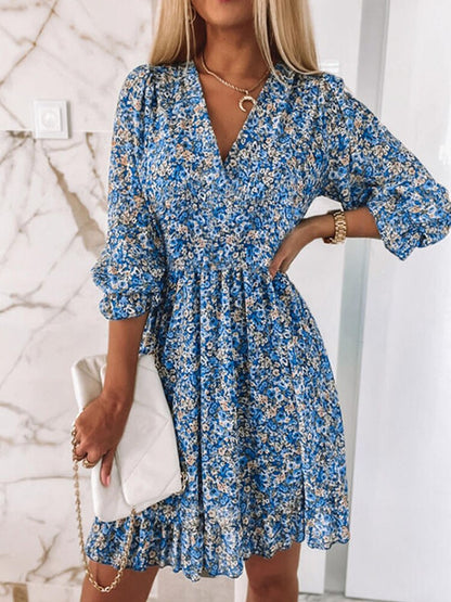 Sienna | Flirty V-Neck Summer Dress